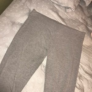 Gray leggings